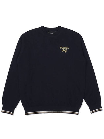 Wiz Collection Wizard Bucket Sweater NAVY MAN - MALBON GOLF - BALAAN 1