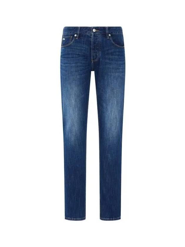 Men s Side Piping Easy Slim Jeans Blue 271841 - EMPORIO ARMANI - BALAAN 1