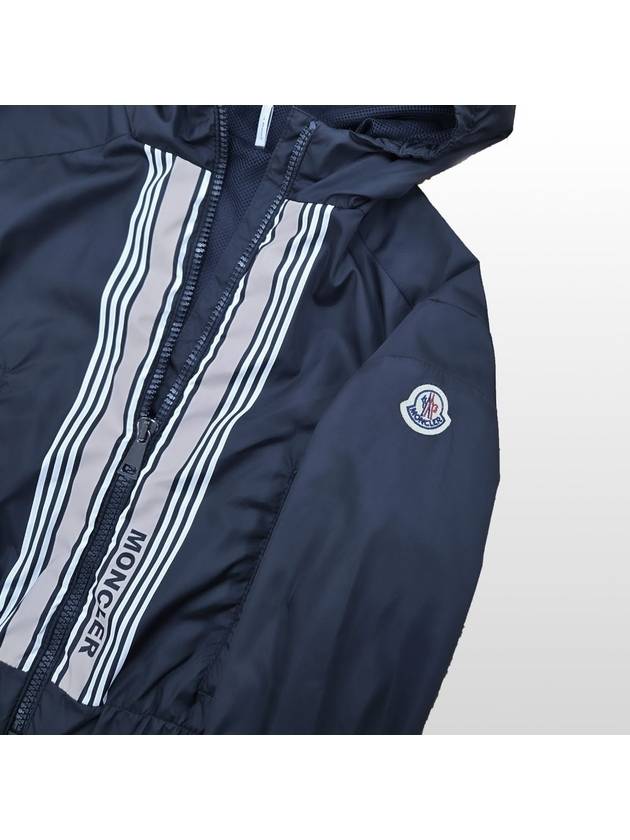 Moncler Kids Windbreaker Navy Jacket 5 Years Old Height 105cm - MONCLER - BALAAN 5