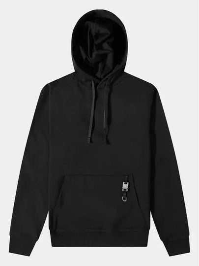 Roller Coaster Buckle Detail Hoodie Black - 1017 ALYX 9SM - BALAAN 2