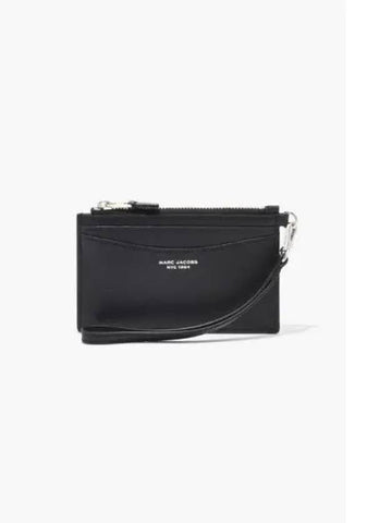 Slim 84 Top Zip Wristlet Wallet Black MBACW22005BKX - MARC JACOBS - BALAAN 1