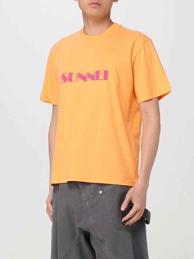 T-shirt Sunnei in cotone con logo - SUNNEI - BALAAN 4