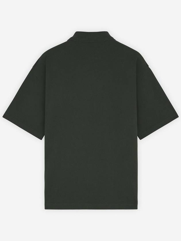 MAISON KITSUNÉ BOLD FOX HEAD PATCH OVERSIZED POLO - MAISON KITSUNE - BALAAN 2