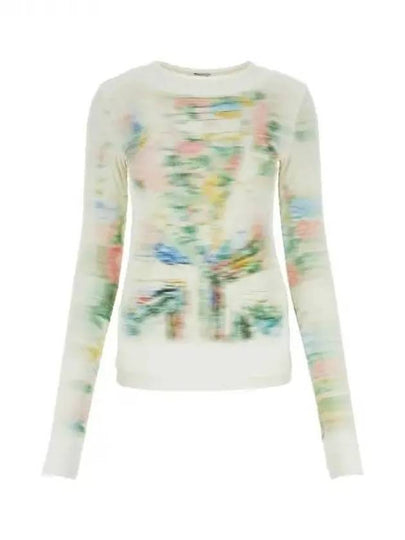 Blur printing long sleeve top 271310 - LOEWE - BALAAN 1