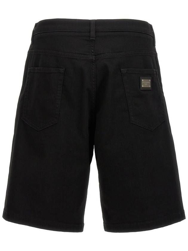 DG Essential Stretch Denim Shorts GWNXADG8GW6 - DOLCE&GABBANA - BALAAN 3