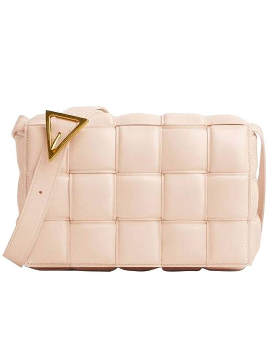 Gold Padded Cassette Cross Bag Melon Washed - BOTTEGA VENETA - BALAAN 1