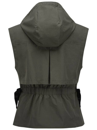 Official W WAIST SHIRRING HOODY VEST KH - ANEWGOLF - BALAAN 2