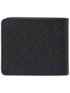 Heart Logo Half Wallet Black - AMI - BALAAN 4