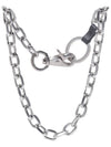 Women Radon Nickel Chain Necklace OB2198LM - OUR LEGACY - BALAAN 1