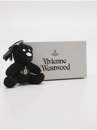 Teddy Bear Charm Keyring Black Women s - VIVIENNE WESTWOOD - BALAAN 2