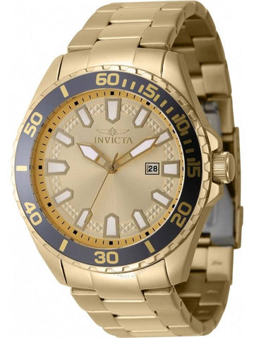 Invicta Pro Diver Quartz Gold Dial Men's Watch 47341 - INVICTA - BALAAN 1