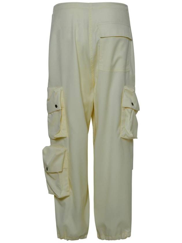 Darkpark Cream Cotton 'Blair' Pants - DARKPARK - BALAAN 3