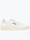 Men's Medalist Leather Low Top Sneakers White - AUTRY - BALAAN 2