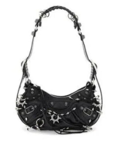 Le Cargol XS Metal Detail Shoulder Bag Black - BALENCIAGA - BALAAN 2