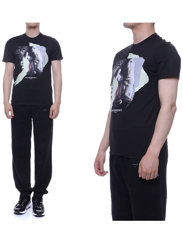 Men's short sleeve tshirt 16S7327651_001 - GIVENCHY - BALAAN 1