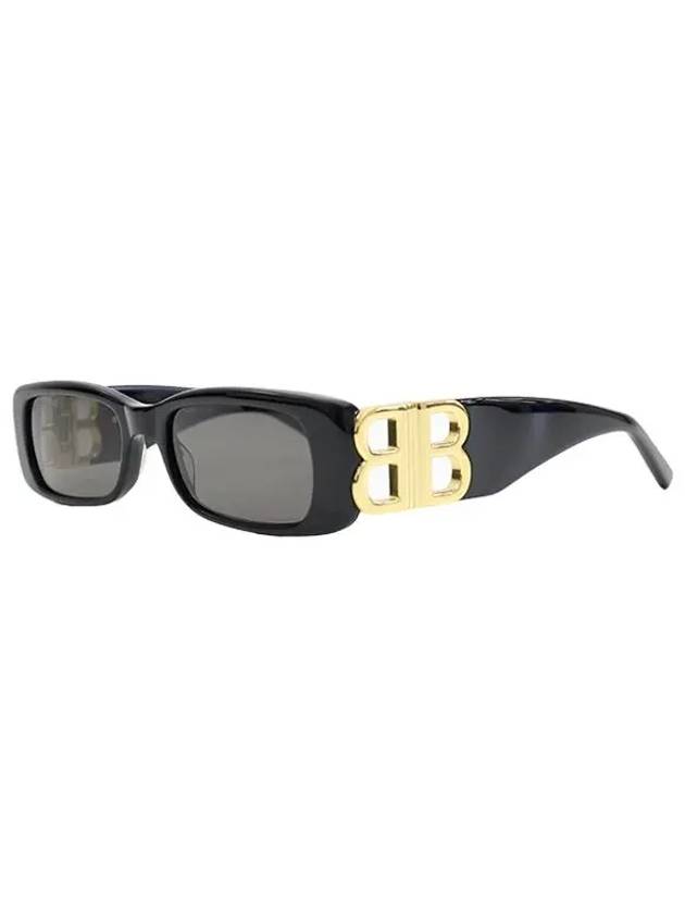 Eyewear Dynasty Rectangle Sunglasses Bb0096S 001 Black - BALENCIAGA - BALAAN 4