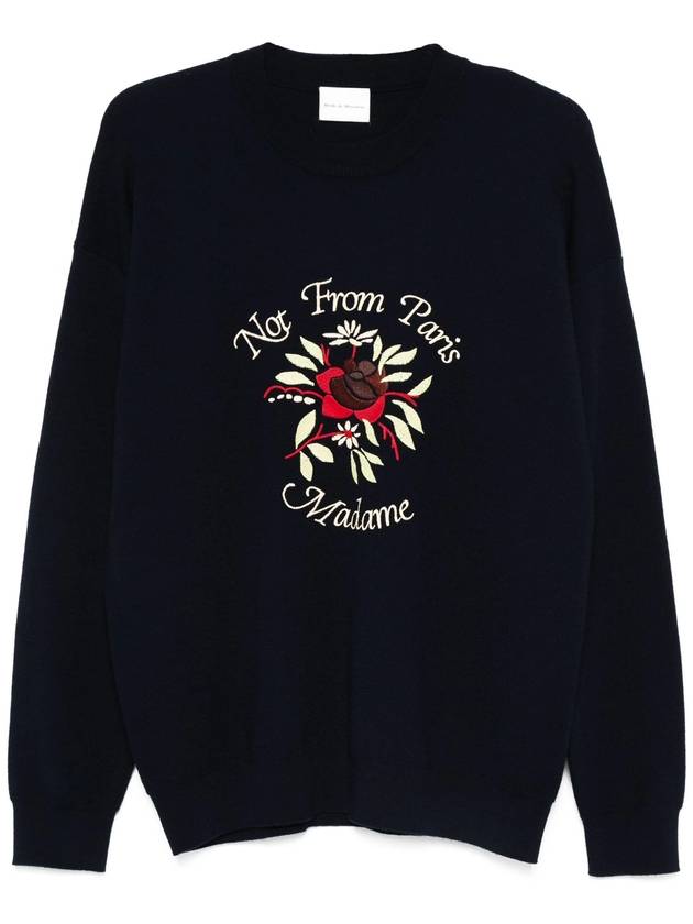 DROLE DE MONSIEUR Sweaters Blue - DROLE DE MONSIEUR - BALAAN 1