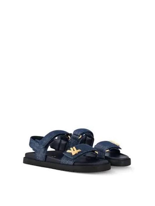 LV Sunset Flat Comfort Sandals Boutique 1ACPGN - LOUIS VUITTON - BALAAN 1