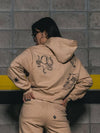 Hoodie: PENNA PRIMAVERA SWEAT HOODIE BEIGE - MOVINS.R - BALAAN 6