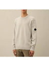 CP Company Lambswool GRS Crew Neck Knit Sweater 17CMKN047A 110149A M13 - CP COMPANY - BALAAN 3