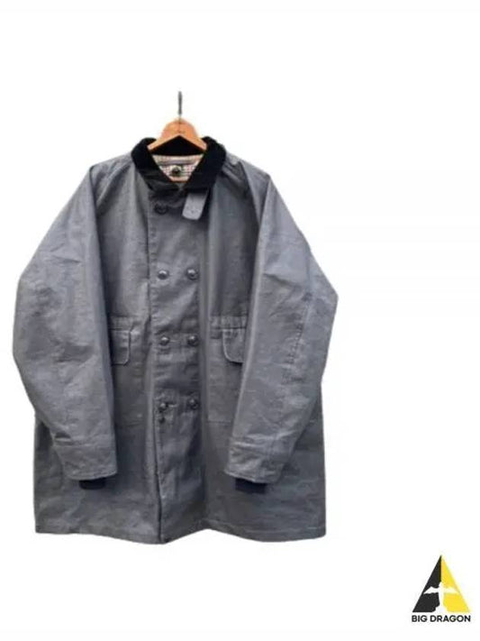 20'S FISHING COAT DYESTONE COATING 80470000000 NAVY 20'S fishing coat dyestone coating - NIGEL CABOURN - BALAAN 1