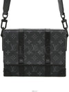 M57726 Trunk Messenger Monogram Eclipse Cross Bag - LOUIS VUITTON - BALAAN 1