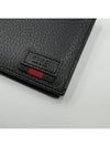 Men s Web Leather Bifold Wallet 428749 - GUCCI - BALAAN 4