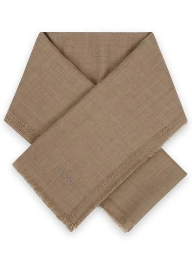 Women s MAGICO Wool Scarf Brown 2424546061 002 - MAX MARA - BALAAN 1