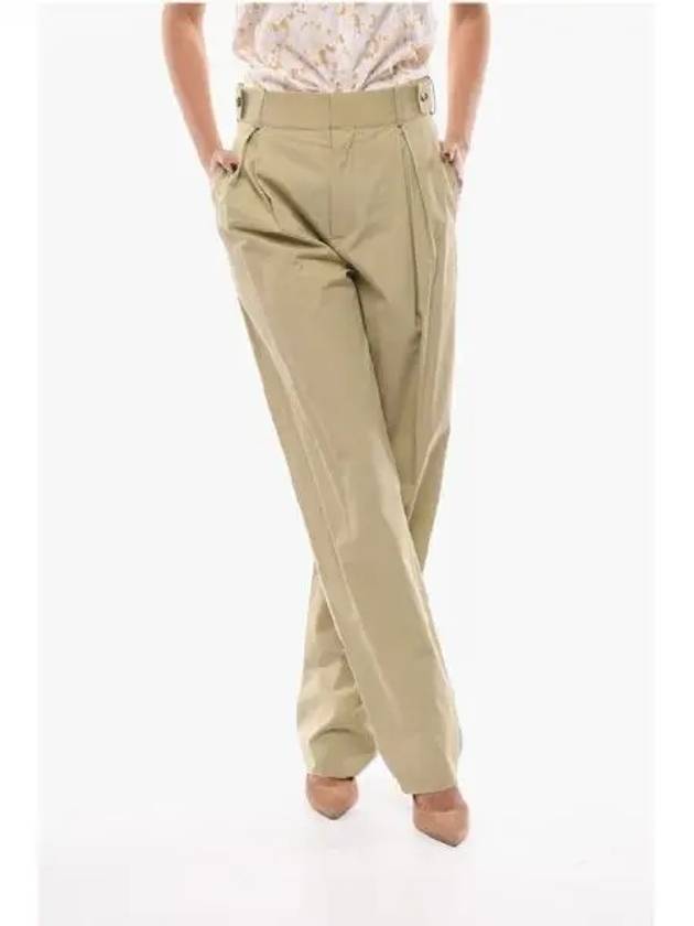 high waist pleated pants - BOTTEGA VENETA - BALAAN 1