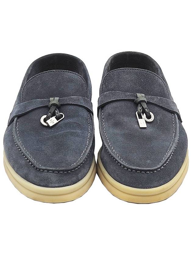 Loropiana Navy Summer Walk Charms Loafer 36 - LORO PIANA - BALAAN 3