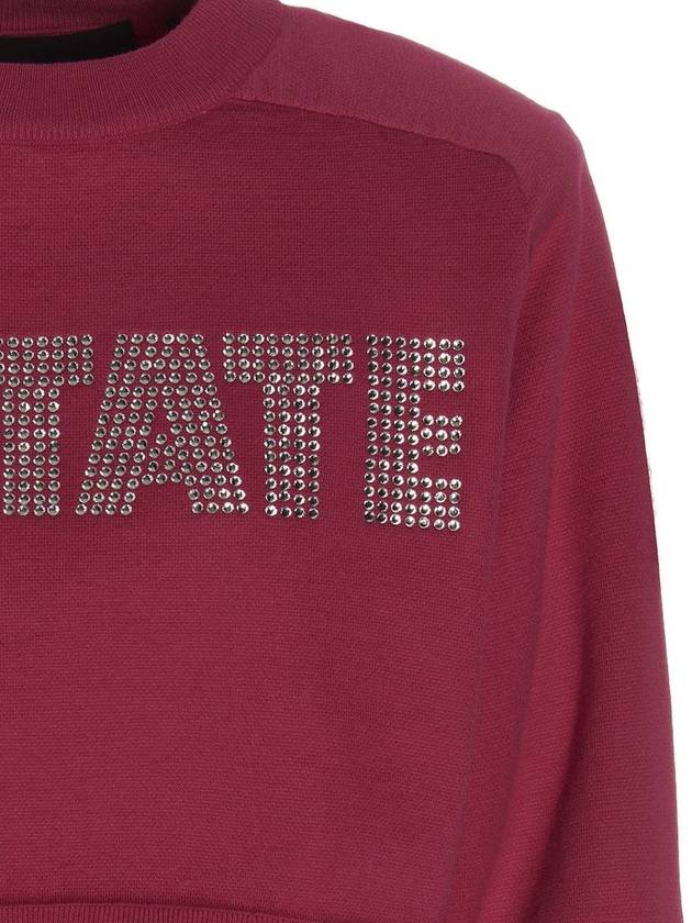 Rotate Birger Christensen 'Firm Rhinestone' Sweatshirt - ROTATE - BALAAN 3