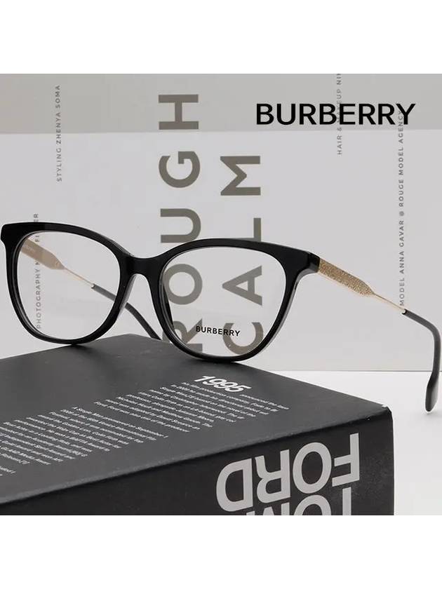 Eyewear Cat Eye Eyeglasses Black - BURBERRY - BALAAN 3