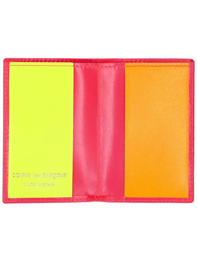 Super Fluo bifold cardholder - COMME DES GARCONS WALLET - BALAAN 3