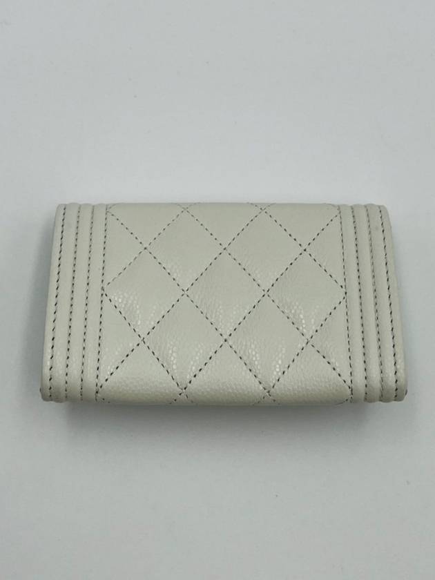 Women s Card Wallet White A80603 - CHANEL - BALAAN 4