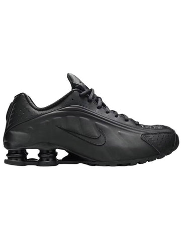 Shox R4 Low Top Sneakers Black - NIKE - BALAAN 1