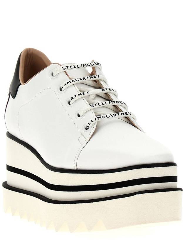 Women's Elyse Platform Low Top Sneakers White - STELLA MCCARTNEY - BALAAN 3