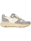 Running Sole Canvas Toe Star Low Top Sneakers Grey - GOLDEN GOOSE - BALAAN 5