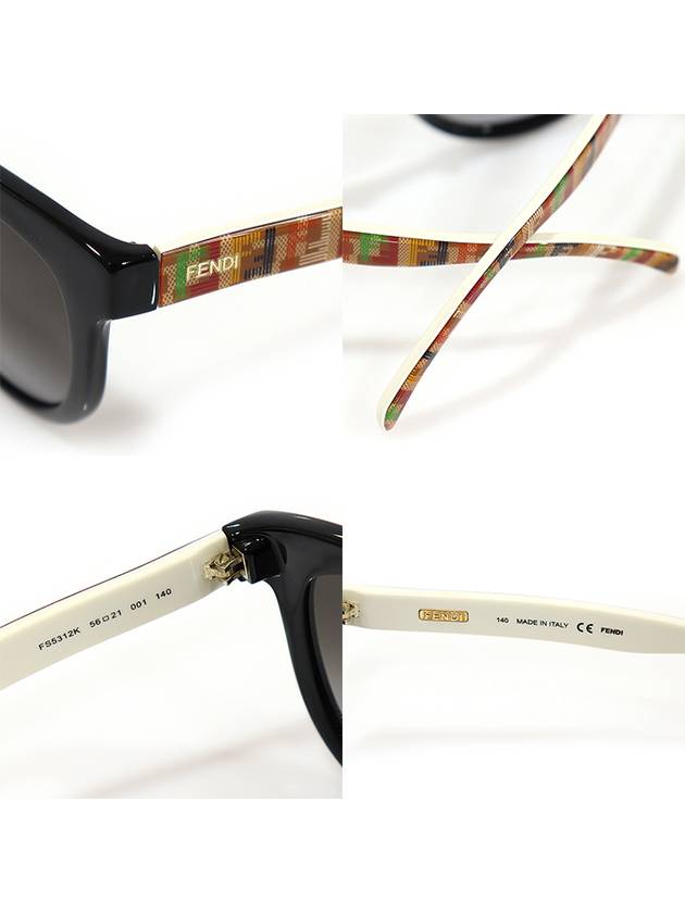 FS5312K Black Frame FF Logo Women s Sunglasses - FENDI - BALAAN 7