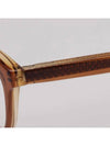 Glasses frame BV244 F2I horn rim brown translucent square - BOTTEGA VENETA - BALAAN 5