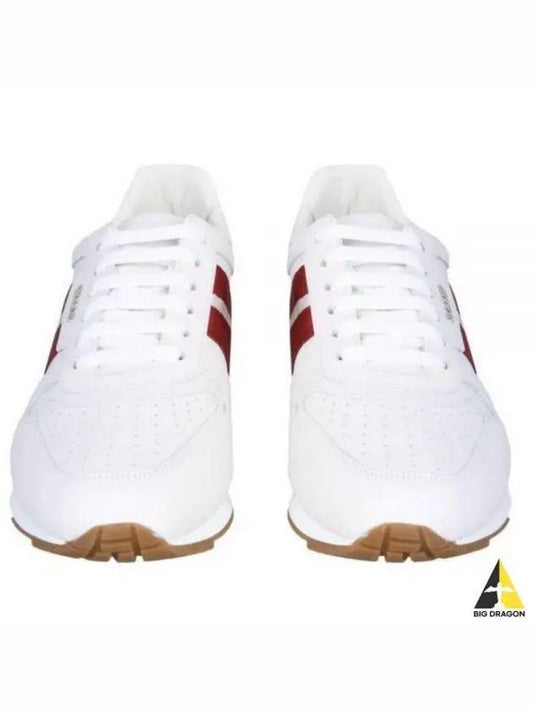 Astel Leather Low Top Sneakers White - BALLY - BALAAN 2