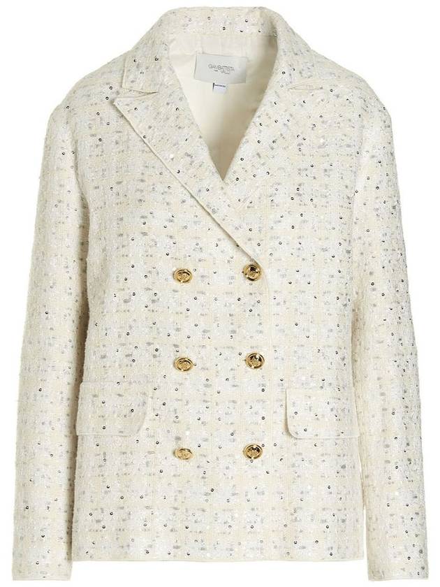 Giambattista Valli Double Breast Sequin Blazer Jacket - GIAMBATTISTA VALLI - BALAAN 1