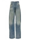 High Rise Jeans Blue - MAISON MARGIELA - BALAAN 2