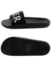 Logo Slippers Black - MONCLER - BALAAN 4