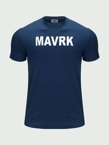 Classic Daily Muscle Fit Short Sleeve T-Shirt Navy - MAVRK - BALAAN 1