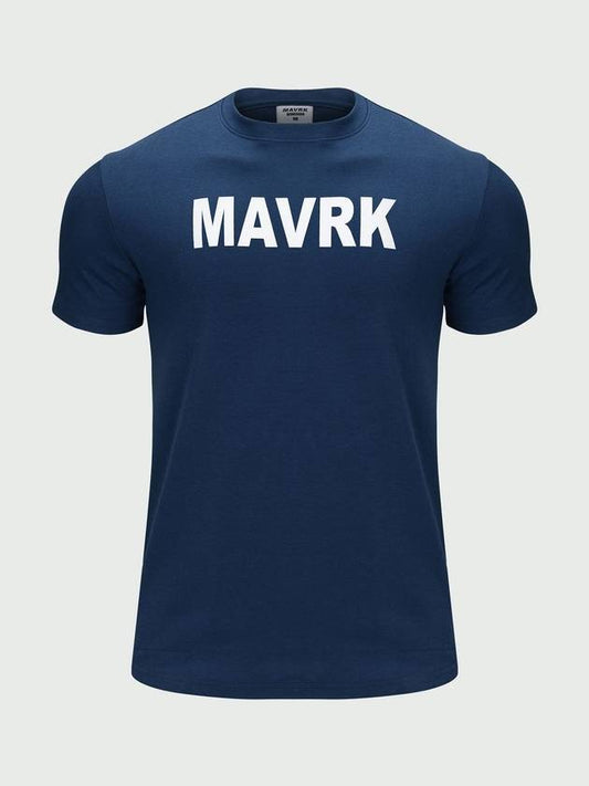 Unisex Classic Daily Muscle Fit T-Shirt Navy - MAVRK - BALAAN 1