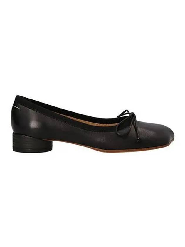 MMSIX Women s Ballerina Flat Shoes Black White Flats - MAISON MARGIELA - BALAAN 1