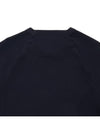 Metropolis Rubber Logo Sweatshirt Navy - CP COMPANY - BALAAN 9