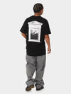 Surf Tomb 50 50 Short Sleeve T-Shirt Black - STUSSY - BALAAN 4