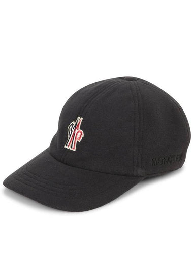 Grenoble logo patch cap hat - MONCLER - BALAAN 1