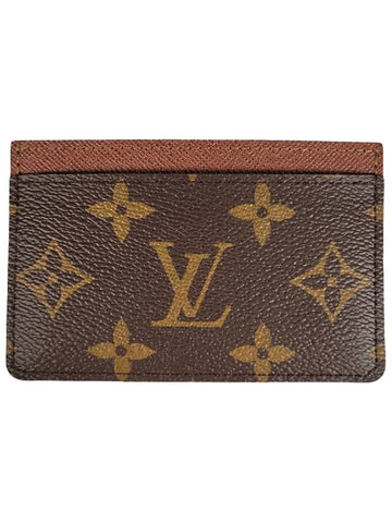 Monogram Card Wallet Brown - LOUIS VUITTON - BALAAN 1